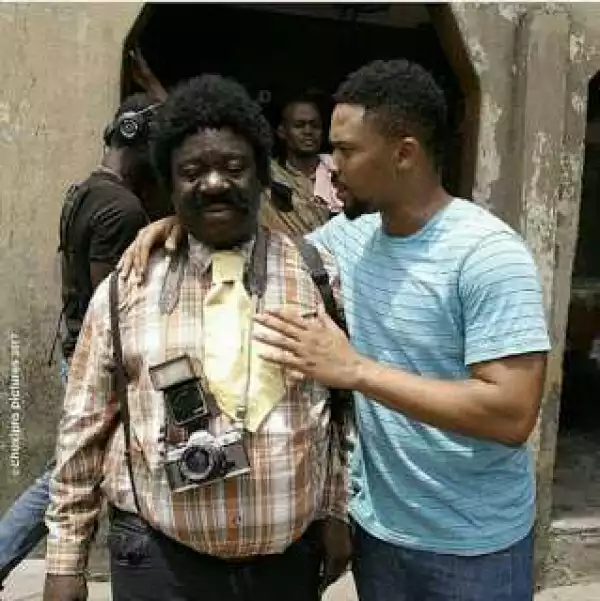 Check Out These Funny New Photos Of Mr Ibu On Set
